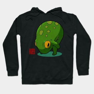 Yoga Frog Forward Bend Hoodie